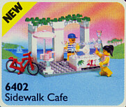 LEGO 6402 Sidewalk Cafe