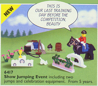 LEGO 6417 Show Jumping Event