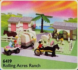 LEGO 6419 Rolling Acres Ranch