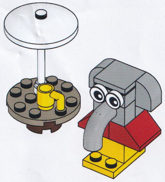 LEGO 6422234 Fabuland Elephant