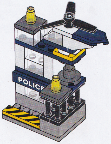LEGO 6422236 Police Station