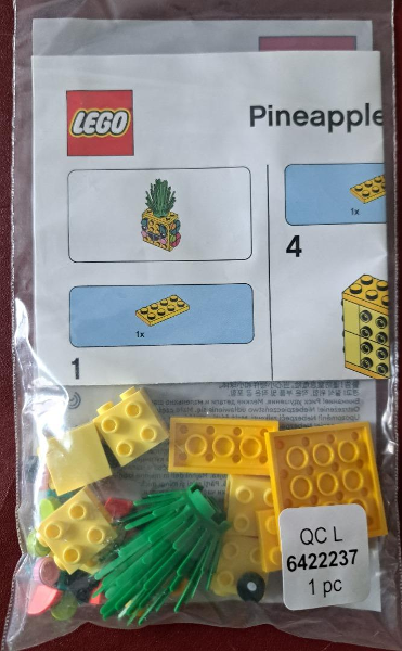 LEGO 6422237 Pineapple Pencil Pot