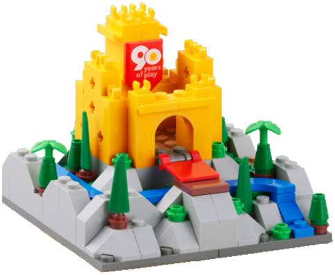LEGO 6426244 LEGO 90th Anniversary Mini Castle
