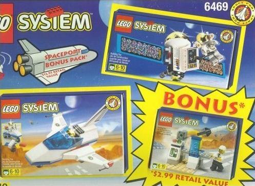 LEGO 6469 Spaceport Bonus Pack