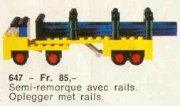 LEGO 647 Lorry with Rails