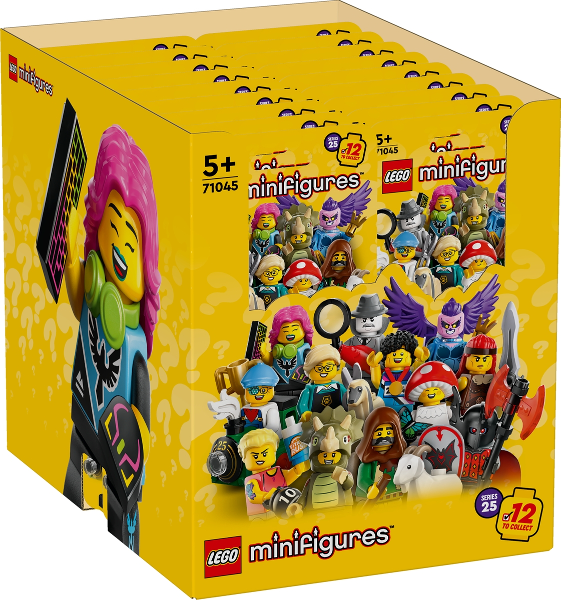 LEGO 6483008 Minifigure, Series 25 (Box of 36)
