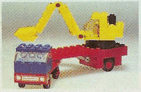 LEGO 649 Low-Loader with Excavator
