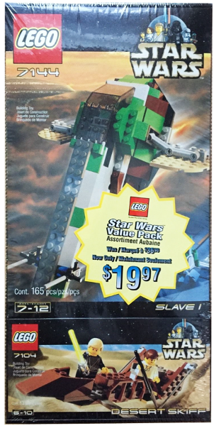 LEGO 65030 Star Wars Bundle Pack, Value Pack (Copack of Sets 7104 and 7144)