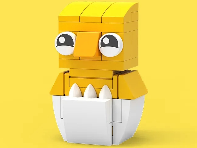 LEGO 6515332 LEGO Brand Store Exclusive Build - Chick in Egg
