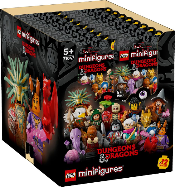 LEGO 6516259 Minifigure, Dungeons & Dragons (Box of 36)