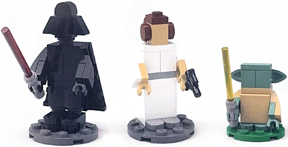 LEGO 6525757 LEGO Brand Store Exclusive Build - Star Wars Darth Vader, Princess Leia, Yoda