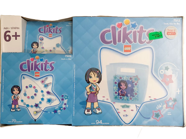 LEGO 65306 Clikits Bundle Pack, Star (Copack of Sets 7503, 7509, and 7512)