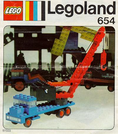 LEGO 654 Crane Lorry