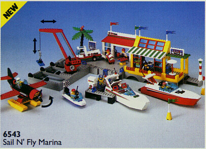 LEGO 6543 Sail N' Fly Marina