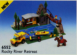 LEGO 6552 Rocky River Retreat