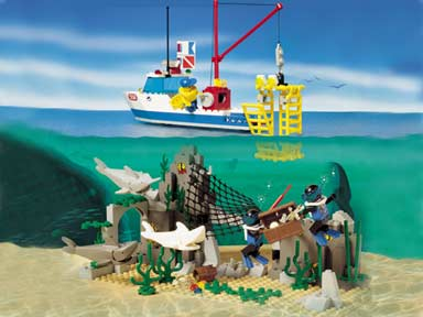 LEGO 6558 Shark Cage Cove