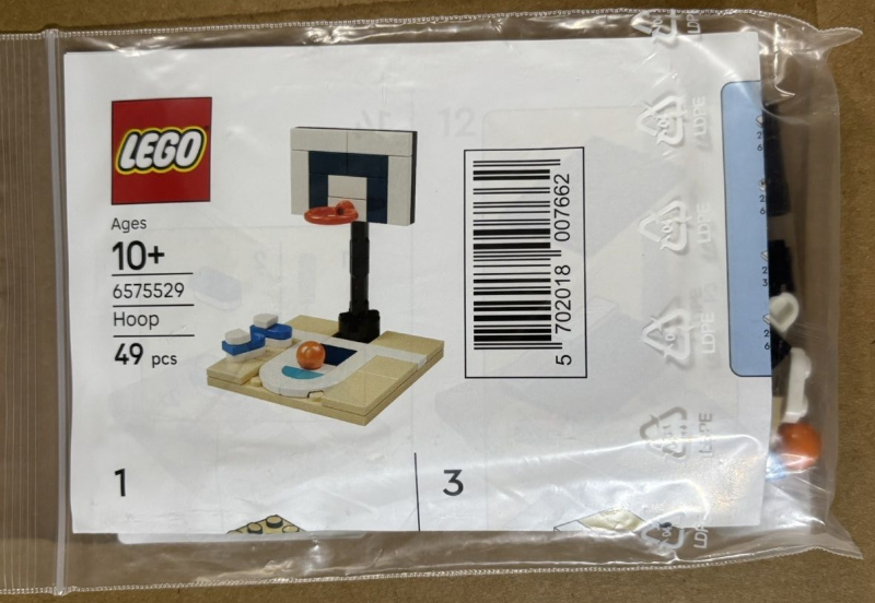 LEGO 6575529 LEGO Brand Store Exclusive Build - Hoop