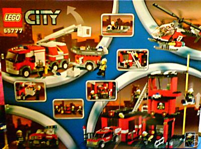 LEGO 65777 City Fire Value Pack (7238, 7239, 7240, 7241)