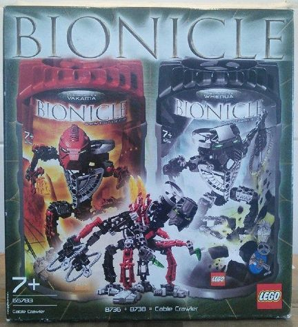 LEGO 65783 BIONICLE Bundle Pack (Sets 8736 and 8738) - Cable Crawler