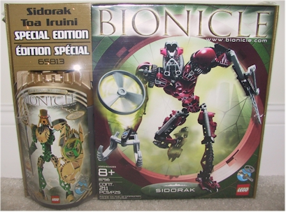 LEGO 65813 BIONICLE Bundle Pack, Special Edition (Copack of Sets 8756 and 8762)
