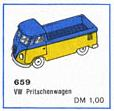 LEGO 659-2 1:87 VW Pickup