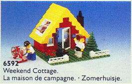 LEGO 6592 Vacation Hideaway (Weekend Cottage)