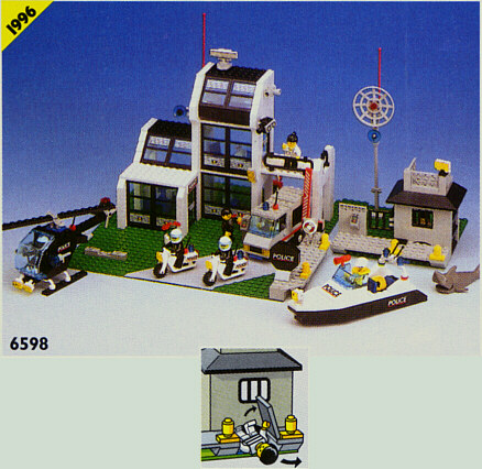 LEGO 6598 Metro PD Station