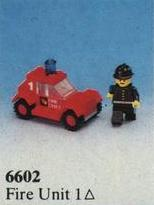 LEGO 6602 Fire Unit 1