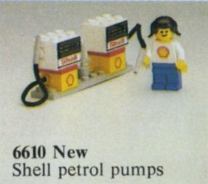 LEGO 6610 Gas Pumps