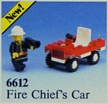 LEGO 6612 Fire Chief's Car