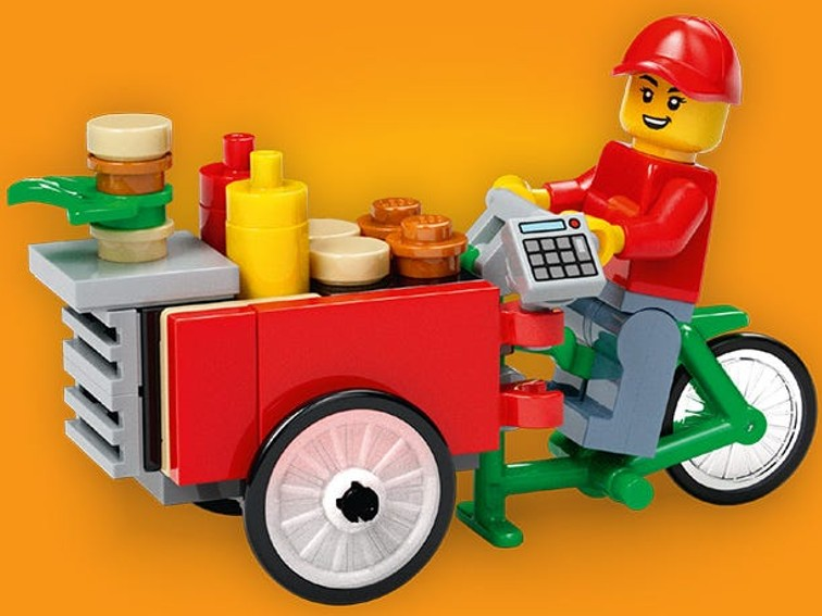 LEGO 6614213 LEGO Brand Store Exclusive Build - Bike Burger Cart