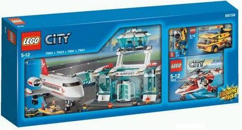 LEGO 66156 City Bundle Pack (Copack of Sets 7891, 7894-1, 7901, and 7903) (Toys "R" Us Exclusive)