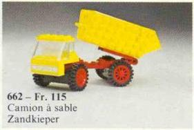LEGO 662 Dumper Lorry