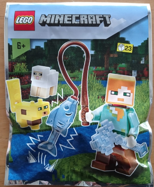 LEGO 662103 Alex with Ocelot and Sheep foil pack