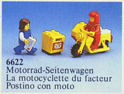 LEGO 6622 Mailman on Motorcycle