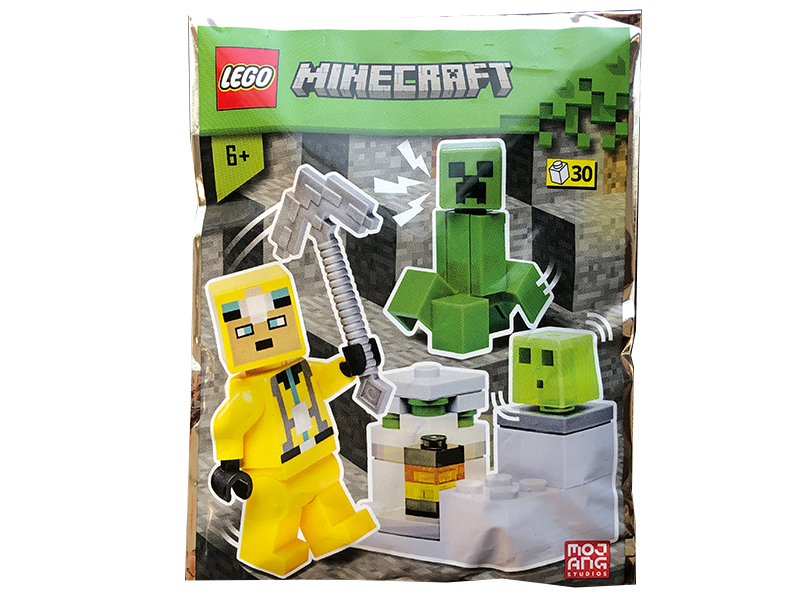 LEGO 662302 Cave Explorer, Creeper and Slime foil pack