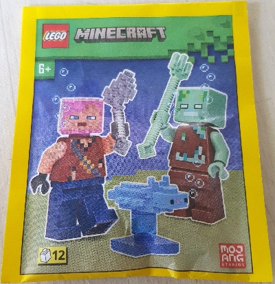 LEGO 662303 Adventurer with Drowned and Axolotl paper bag