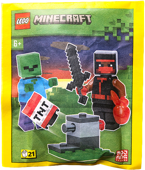 LEGO 662304 Ninja, Zombie and TNT Launcher paper bag