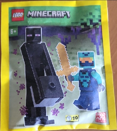 LEGO 662305 Nether Hero and Enderman paper bag