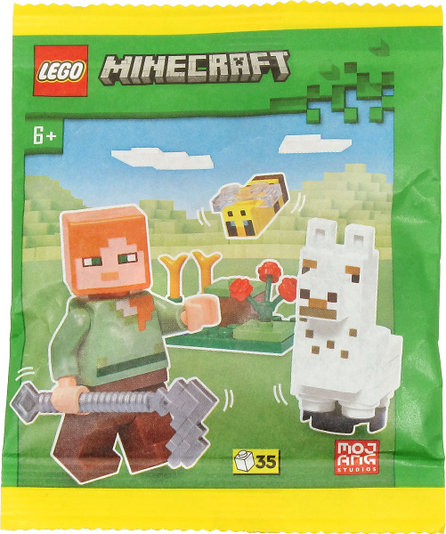 LEGO 662308 Alex, Baby Llama and Bee paper bag