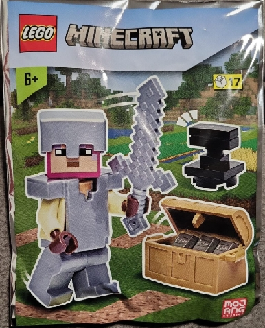 LEGO 662309 Knight with Chest and Anvil foil pack