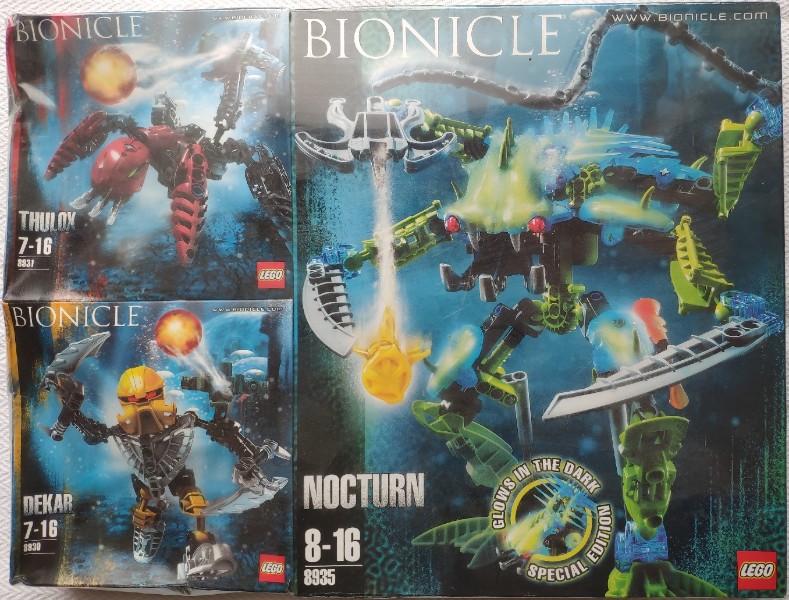 LEGO 66235 BIONICLE Bundle Pack (Copack of Sets 8930, 8931, and 8935)