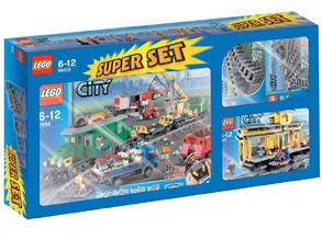 LEGO 66239 City Bundle Pack, Super Set (Sets 7895, 7896, 7898, and 7997)