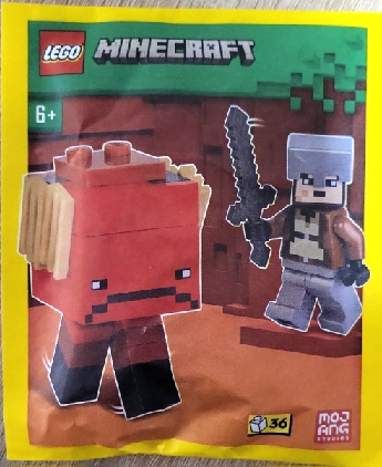 LEGO 662402 Nether Hero and Strider paper bag