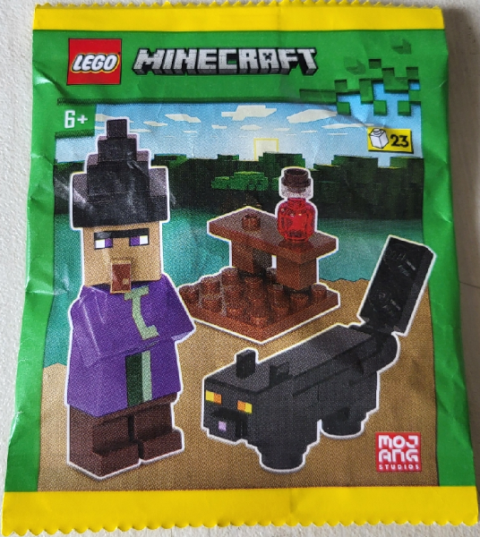 LEGO 662408 Witch with Black Cat and Potion paper bag