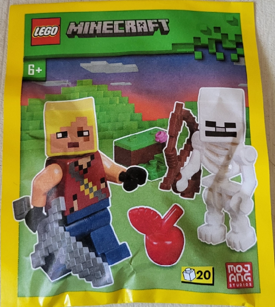 LEGO 662409 Hero with Skeleton paper bag