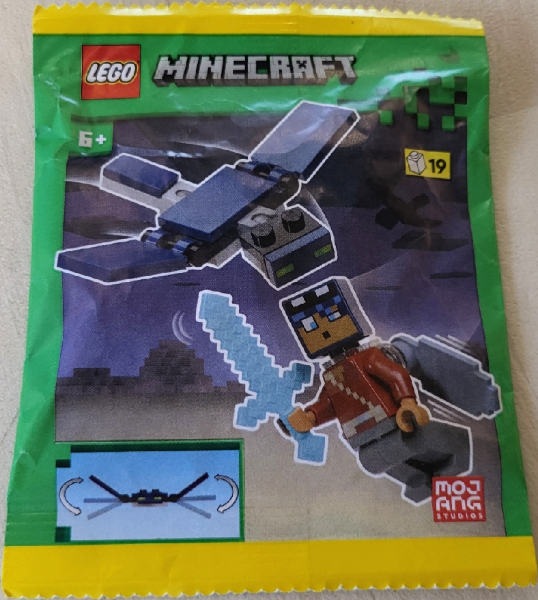 LEGO 662501 Hero with Elytra and Phantom paper bag