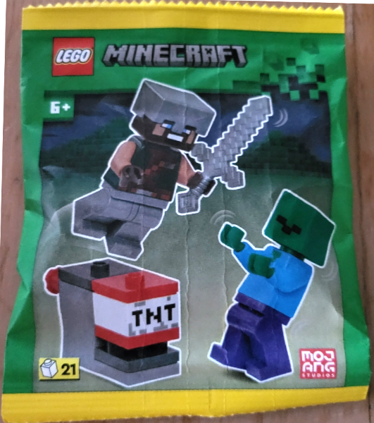 LEGO 662510 Hero with Zombie and TNT Launcher paper bag