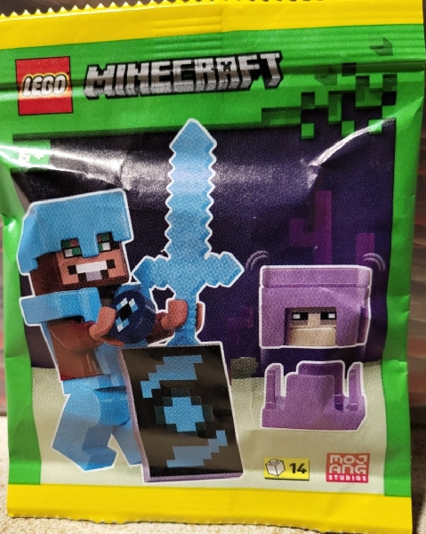 LEGO 662512 End Knight with Shulker paper bag