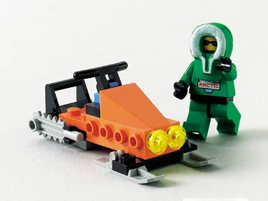 LEGO 6626-2 Snow Scooter polybag